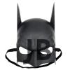Siyah Renk Çocuk Boy Arkadan Lastikli Batman Maskesi A Kalite  20x14 Cm