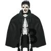Siyah Renk Yakalı Halloween Pelerini 90 Cm