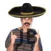 Sombrero Meksika Şapkası Mariachi Altın Şeritli Yetişkin Boy