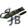 Standart T.c Komando Bıçağı 30cm - Oluklu, Testere Detaylı, Kılıflı