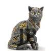 Steampunk Polyester Kedi Figürü Alk2455