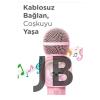 Taşınabilir Rgb Işılı Sevimli Figürlü Mikrofonlu Karaoke Bluetooth Hoparlör Pembe