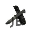 Tiger Tactical Htm 3321 A Siyah Outdoor / Survival Bıçak 27cm - Kauçuk Sap, Kılıflı, Kutulu