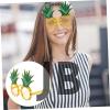 Tropikal Hawaii Ananas Şekilli Parti Gözlüğü 9.5 X 14 Cm