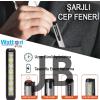 Type-c Girişli Mıknatıslı Şarjlı Cep Feneri  Wt-333