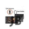Vtn-008 Ekranlı Çift Kameralı 10 Mt Sert Kablo Yılan Endoskop Kamera 8 Mm 4.3 Inc