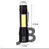 Wuben Wb-017 Zoomlu Şarjlı Cob Led Güçlü El Feneri