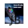 Y12  Motor Kask Kulaklık Rgb Modlu Radyolu Motosiklet Kulaklık 5.3 Bluetooth Intercom