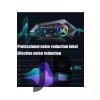Y12  Motor Kask Kulaklık Rgb Modlu Radyolu Motosiklet Kulaklık 5.3 Bluetooth Intercom