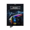 Y21 Rgb Işık Efektli Intercom Bluetooth Motosiklet Kask Kulaklığı Intercom Kulaklık