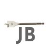 Yaprak Tip Ahşap Matkap Ucu 22x405mm - Hex Saplı