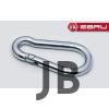 Yaylı Karabina, Çengel, Kanca 4mm - 5 Adet