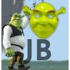 Yeşil Shrek Maskesi 21x25 Cm