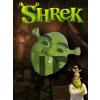 Yeşil Shrek Maskesi 21x25 Cm