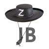 Z Logolu Çocuk Boy Bağcıklı Zorro Şapkası