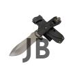 Zero Error Tactical 7 40 Siyah Outdoor Bıçak 27cm - Siyah Sap, Magnezyum Çubuklu, Kılıflı